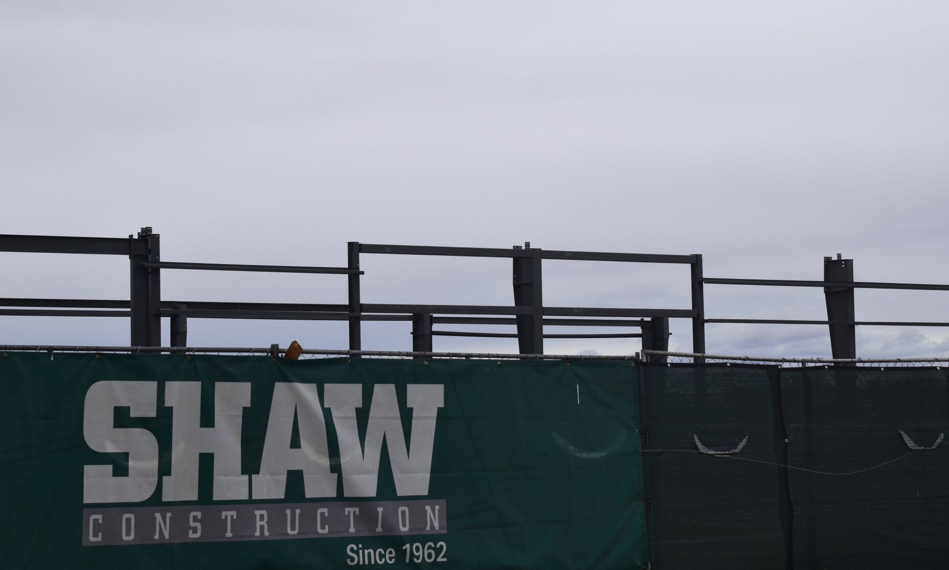 Shaw Construction sign